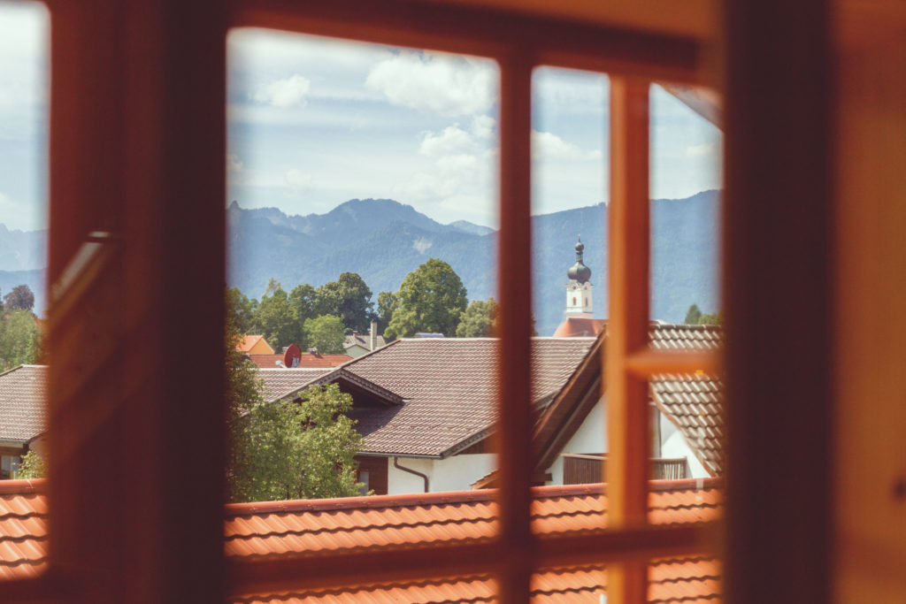 Schöne Aussicht Berge